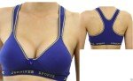 Jennifer Wire-Free Cotton Sports Bras - 6 Pack