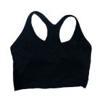 Black Women's Sports Bra Tank Top for Fitness