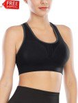 Heathyoga Women's High Impact Padded Sports Bra