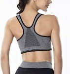 DSTANA Women's Racerback Sports Bras - 2 Pack