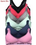 High-Impact Women's Yoga Racerback Sports Bras