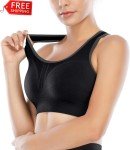 Heathyoga Women's High Impact Padded Sports Bra