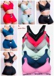 6 or 12 Pack Women's Supportive Sports Bras & Boyshorts