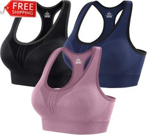 High Impact Padded Sports Bras for Women