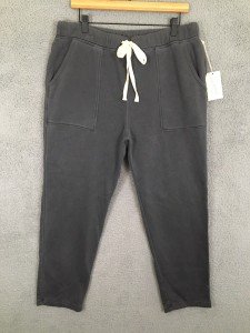 Universal Thread Women's High Rise Fleece Joggers - Dark Gray