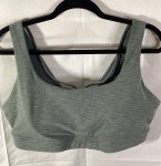 Athleta Gray Exhale Sports Bra, Size 1XL