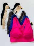 3-Pack Seamless Sports Bras for Yoga & Workouts