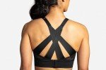 Brooks Women's High Impact Running Sports Bra, Black