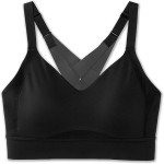 Brooks Women's High Impact Running Sports Bra, Black