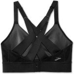 Brooks Women's High Impact Running Sports Bra, Black