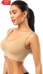 Bestena Seamless Yoga Bra with Removable Pads