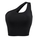 One Shoulder Women's Yoga Workout Bra