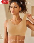 Women's 3-Pack Seamless Stretchy Sports Bras