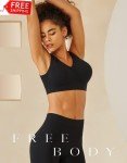 Women's 3-Pack Seamless Stretchy Sports Bras