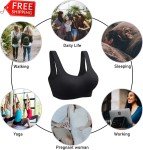 3 Pack Wirefree Padded Sports Bras for Women