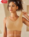 Women's Seamless Stretchy Sports Bra 3-Pack