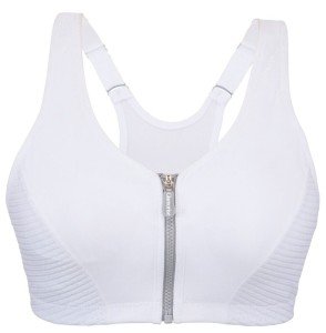 Glamorise High-Impact Sport Bra 32DD - White