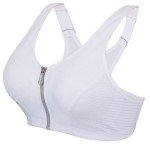 Glamorise High-Impact Sport Bra 32DD - White