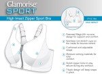 Glamorise High-Impact Sport Bra 32DD - White