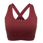 Women's Criss-Cross Back Strappy Sports Bra