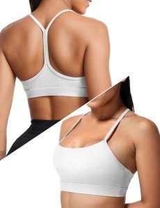 Beauty Y Back Padded Racerback Sports Bra