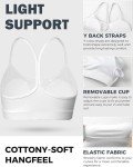 Beauty Y Back Padded Racerback Sports Bra