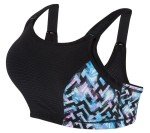 Stylish Black Sports Bra by Glamorise - 32D
