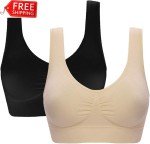 Women's Low-Impact Comfort Sports Bra for Workouts