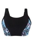 Stylish Black Sports Bra by Glamorise - 32D