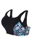 Stylish Black Sports Bra by Glamorise - 32D