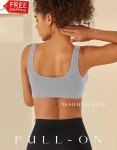Women's 3-Pack Seamless Stretchy Yoga Sports Bras