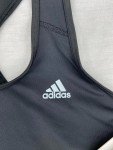 Adidas Black Alphaskin Sports Bra for Women