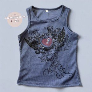 Trendy Y2K Grunge Punk Tank Tops for Women