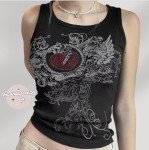 Trendy Y2K Grunge Punk Tank Tops for Women