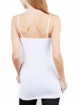4 Pack Women's Cotton Long Cami Tops