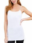 Basic Cotton Long Camisole Tank Tops for Women