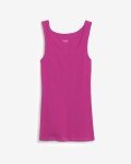 Women's 100% Cotton Ribbed Tank Tops, 3-12 Pack