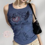 Trendy Y2K Grunge Punk Tank Tops for Women