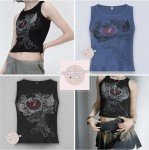 Trendy Y2K Grunge Punk Tank Tops for Women