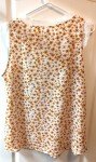 Floral Lace Accent Tank Top for Women, XL