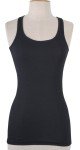 Racerback Ribbed Cotton Spandex Cami Tank Top