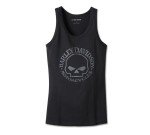 Harley-Davidson® Women's Black Skull Tank Top