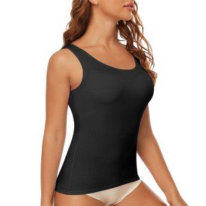 Women's Stretchy Tank Top with Shelf Bra