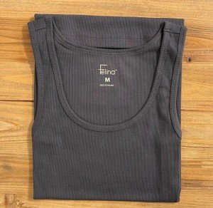 Felina Ribbed Cotton Tank Tops in Various Colors