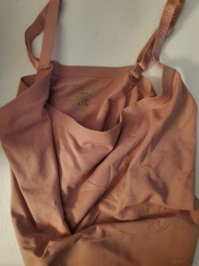 Vince Camuto Dusty Rose Sheer Tank Top