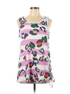 Viamor Women's Pink Tank Top - Size L