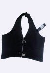 Black Halter Top for Western Style Vibes