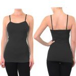 Plus Size Spaghetti Strap Long Layer Tank Top