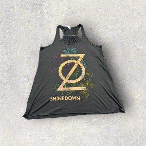 Shinedown Black Band Logo Tank Top - 2XL