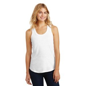 District DM138L Women's Tri Blend Racerback Tank